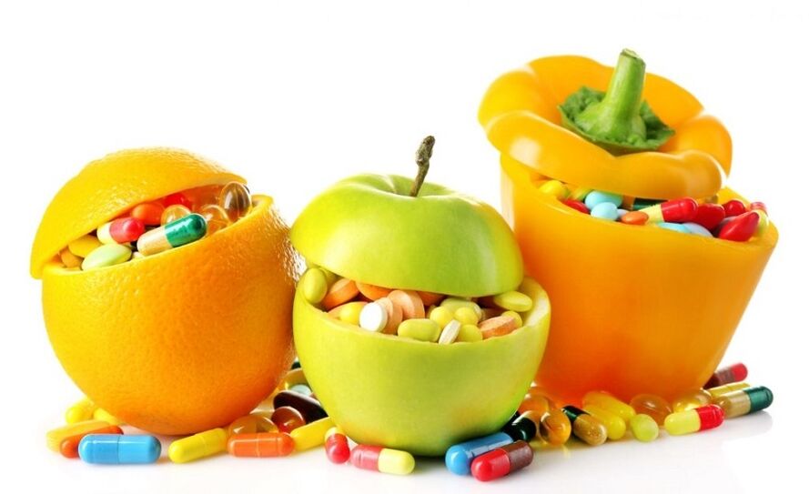 Vitamine für die Potenz in Obst und Gemüse