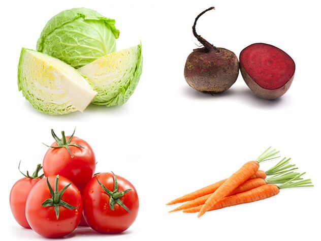 Kohl, Rüben, Tomaten und Karotten sind günstige Gemüsesorten zur Steigerung der männlichen Potenz